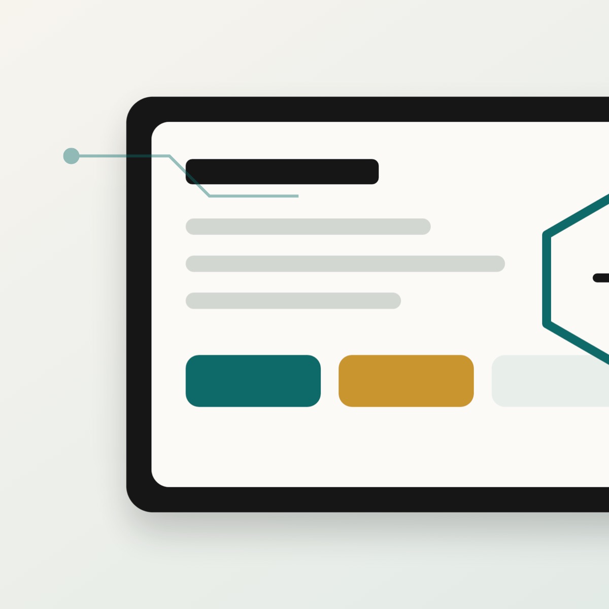 Blockchain security audit report interface visual